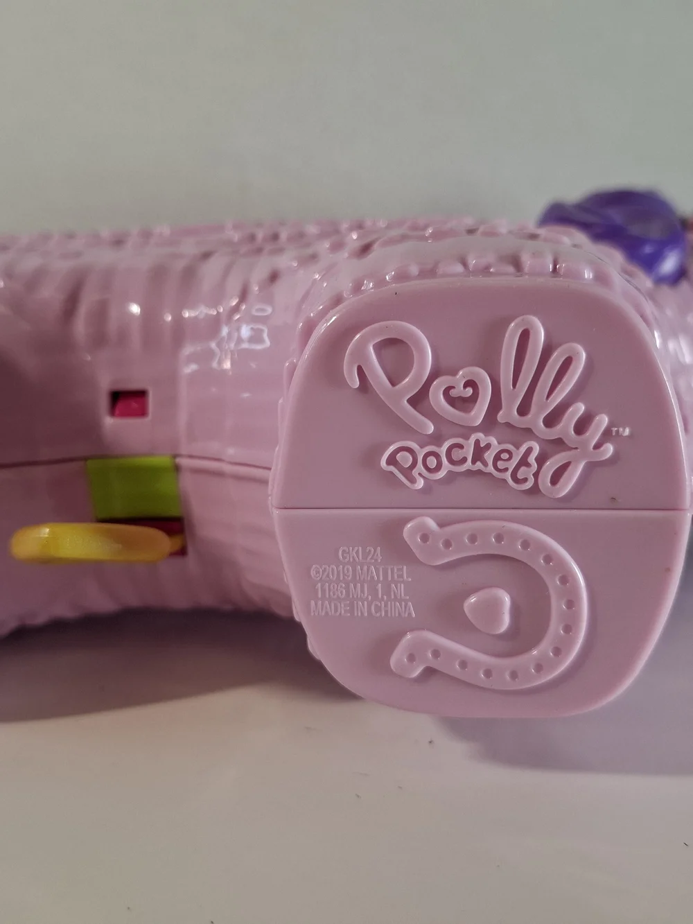 Polly Pocket  Pink & Purple Unicorn Playset Carry Case - Toy Brand